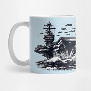 Aircraft Carrier Mug